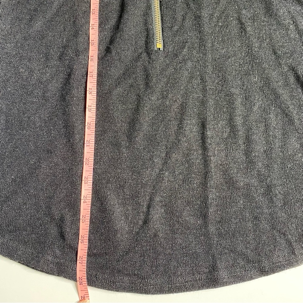 Soft Surroundings Valentina Black Zip Up Sweater Top Size Large - Picture 6 of 8